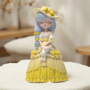Yellow Victorian Doll Figurine | Decorative figurine | Victorian Lady Sculpture | Victorian Lady Showpiece | Victorian Lady Decorative Showpiece | Victorian Lady figurine statue | Home decor | Living room
